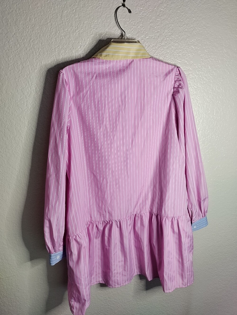 NWT Fate Stripped Color Block Shirt Dress Sz M - Picture 8 of 10